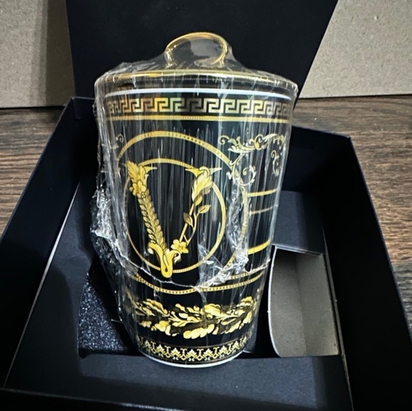 NIB / Versace X Rosenthal / Collectible Candle Vase / Still Sealed / $550 retail - Picture 6 of 10